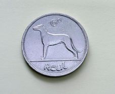 1939 Eire Sixpence (Reul) for sale