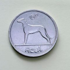 1939 Eire Sixpence (Reul) for sale