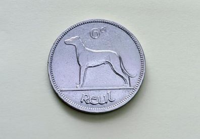 1939 Eire Sixpence (Reul) for sale