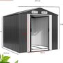 Xxl Metal Garden Shed  Free Delivery Image 6