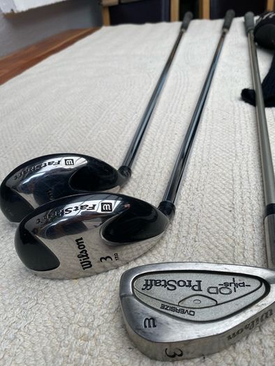 Wilson golf clubs left hand