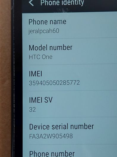 HTC ONE, 32GB, in excellent condition