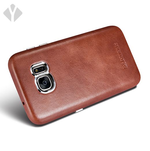 S7 Vintage Leather Back Cover