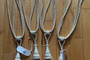 New Cream Rope Curtain Tie Backs