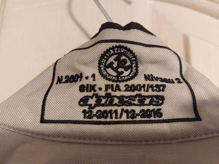 Alpine stars karting kart suit
