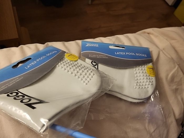 swim socks 3 pairs brand new sealed product