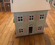 Wooden dollhouse