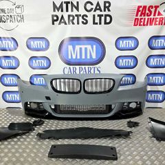 Front Bumper For Bmw 5 Series M Sport 2013 - 2017 F10 F11 Lci