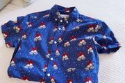 Christmas Short Sleeve Shirt - Size Small
