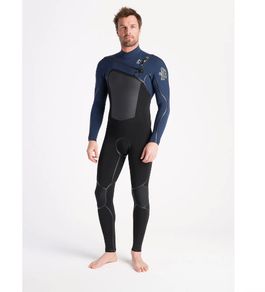 C-Skins NuWave Wired 5:4 Mens LQS Chest Zip Steamer