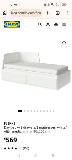 Ikea Day Bed Single and Double bed.