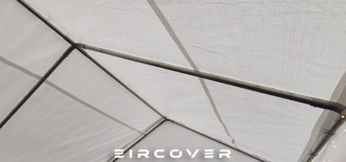 Standard Marquee 4m x 10m PE cover bolt system