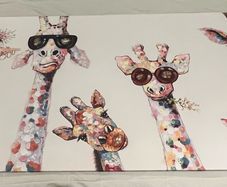 Giraffe Canvas Picture