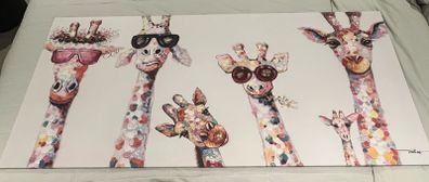 Giraffe Canvas Picture