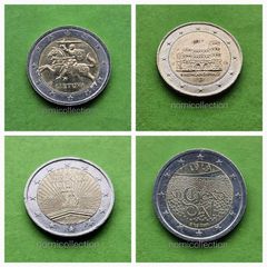 2 Euro coins.