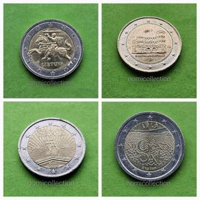 2 Euro coins.