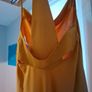 womens golden yellow dress Image 3
