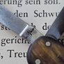 Vintage 1950s Victoria Victorinox Buffalo Horn Executive 74mm Swiss Army Knife Discontinued Collectable Image 9