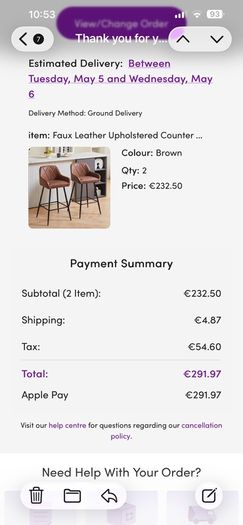 bar stools (4)