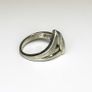 Modernist Sterling Silver Ring Image 2