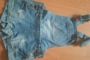 Dungaree Shorts