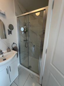 Shower door