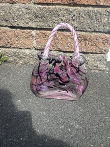 glass ornament handbag