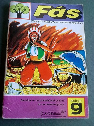 Fas Irish language school book Ireland Gaeilge