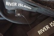 River island peplum top