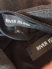 River island peplum top