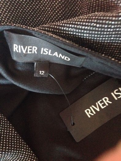 River island peplum top