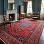 Fabulous XL Persian Wiss Rug and matching Runner Image 3