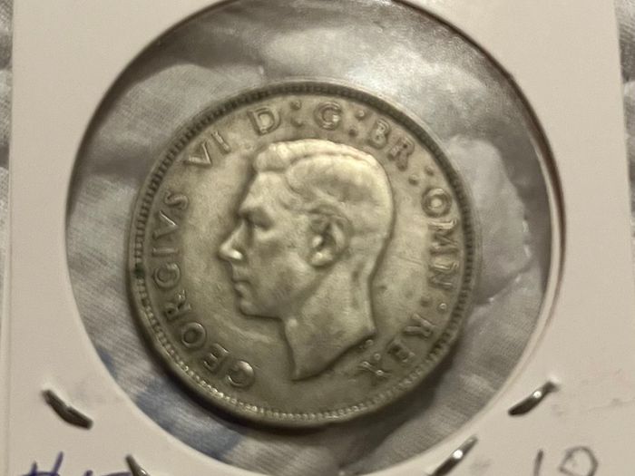 British Florin 1941 (50% Silver)