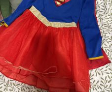Supergirl costume with cape