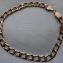 Vintage Solid Gold 9 Ct Gold 375  Men's Bracelet 8,5" -  9,97g Image 6