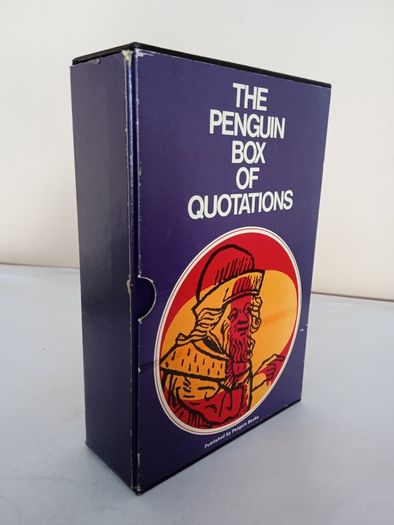 Penguin Box of Quotations: Penguin Dictionary of Quotations and Penguin Dictionary of Modern Quotations  by J. M. and M. J. Cohen (PT120)