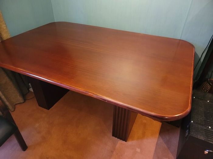 Table and 2 x Tall Cabinets bundle