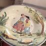 Large Handpainted decorative plate (35cm) Image 4