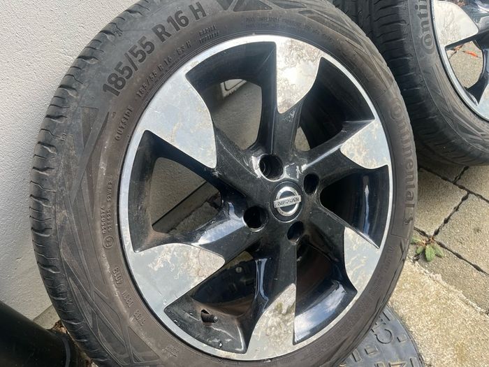 Nissan Note 2018 model alloys & tyres