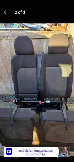 vw crafter double seat
