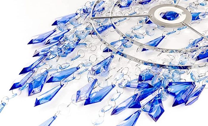 Ocean Ceiling Chandelier Acrylic Light Shade, Blue & Light Blue (FREE SHIPPING)