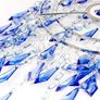 Ocean Ceiling Chandelier Acrylic Light Shade, Blue & Light Blue (FREE SHIPPING) Image 3