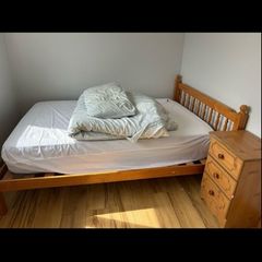 Small double bed