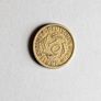 1924 Weimar Republic 10 Pfennig Coin Germany Image 2