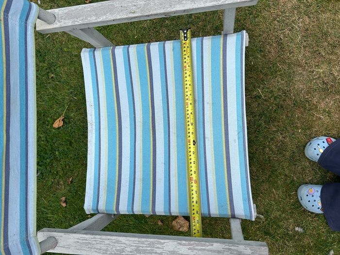 Outdoor foldable chairs