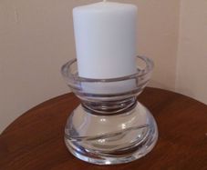 cavan crystal candle holder
