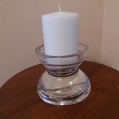 cavan crystal candle holder
