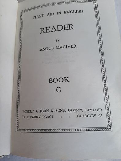 60's vintage reader by Angus Maciver