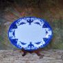 vintage blue and white platter Image 2