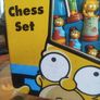 Vintage The Simpsons Collectors Tin Chess Set (100% Complete) - Cardinal Games Image 5